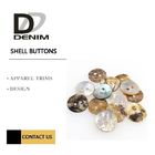 Akoya Shell White Pearl Natural Color Buttons Classic Round 2 Holes