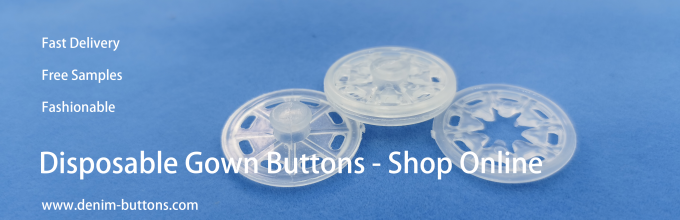 boutons instantanés en plastique